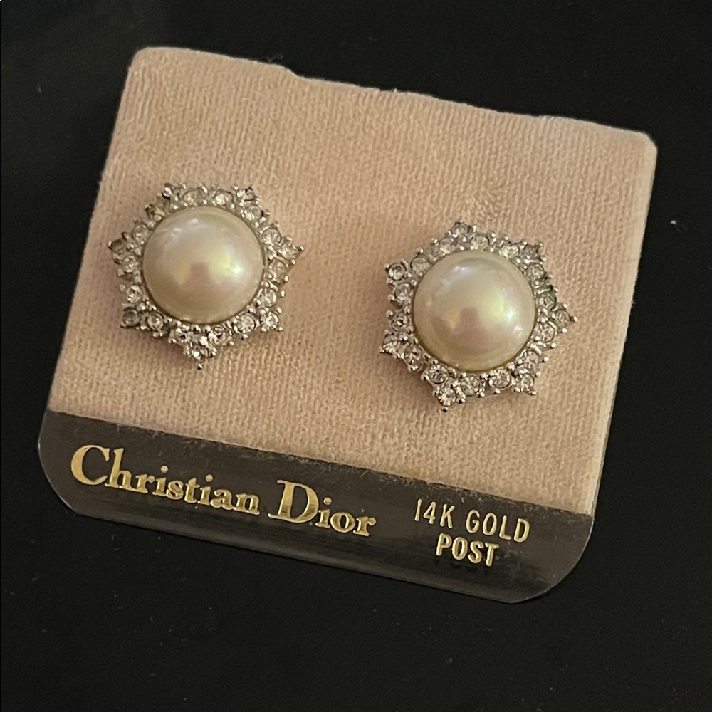 Christian Dior~earrings~ 14k posts